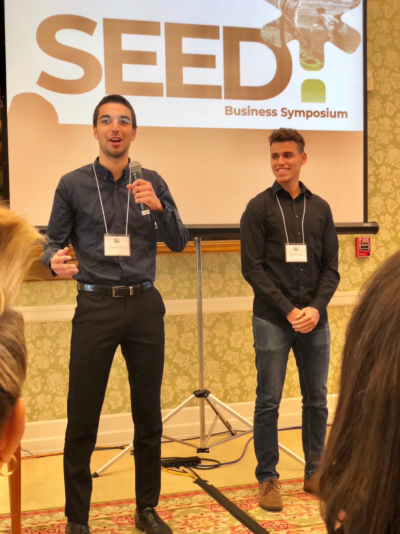 Speaking at the SEED Business Symposium